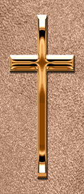 Copper Single Cross Shimmer Bronze